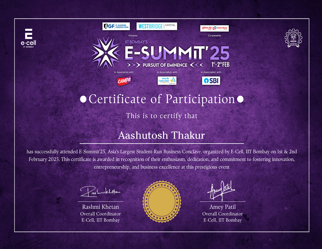 E-Summit IIT Bombay