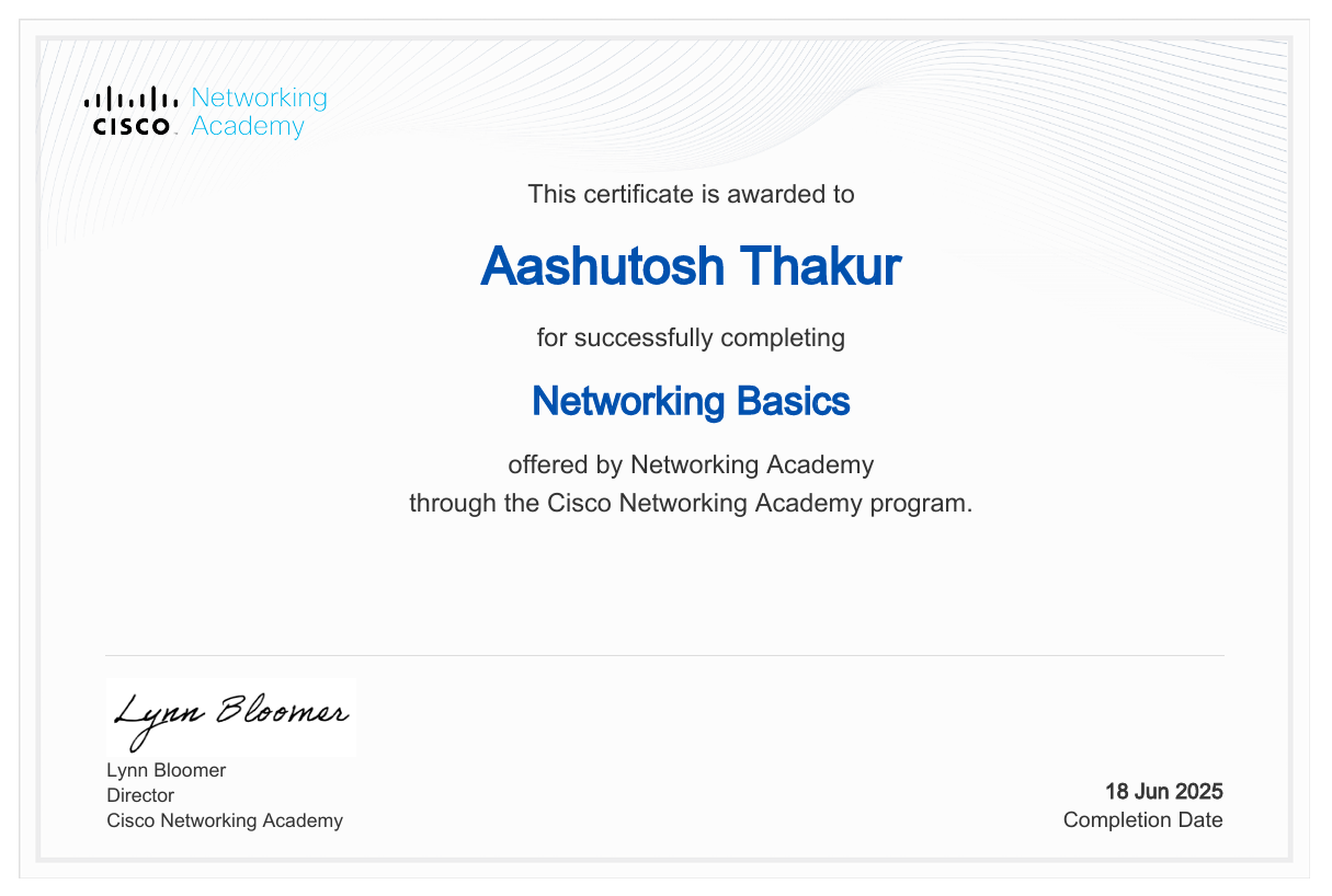 Networking Basics Cisco